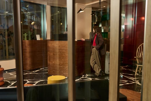 Reception of Hotel Calimala