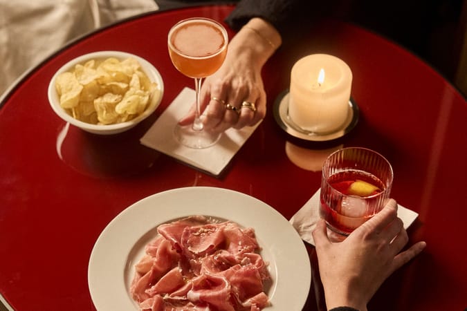 Aperitif at Five, Calimala Milan